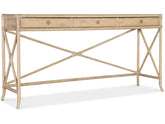 Hooker Furniture Living Room Retreat Pole Rattan Console